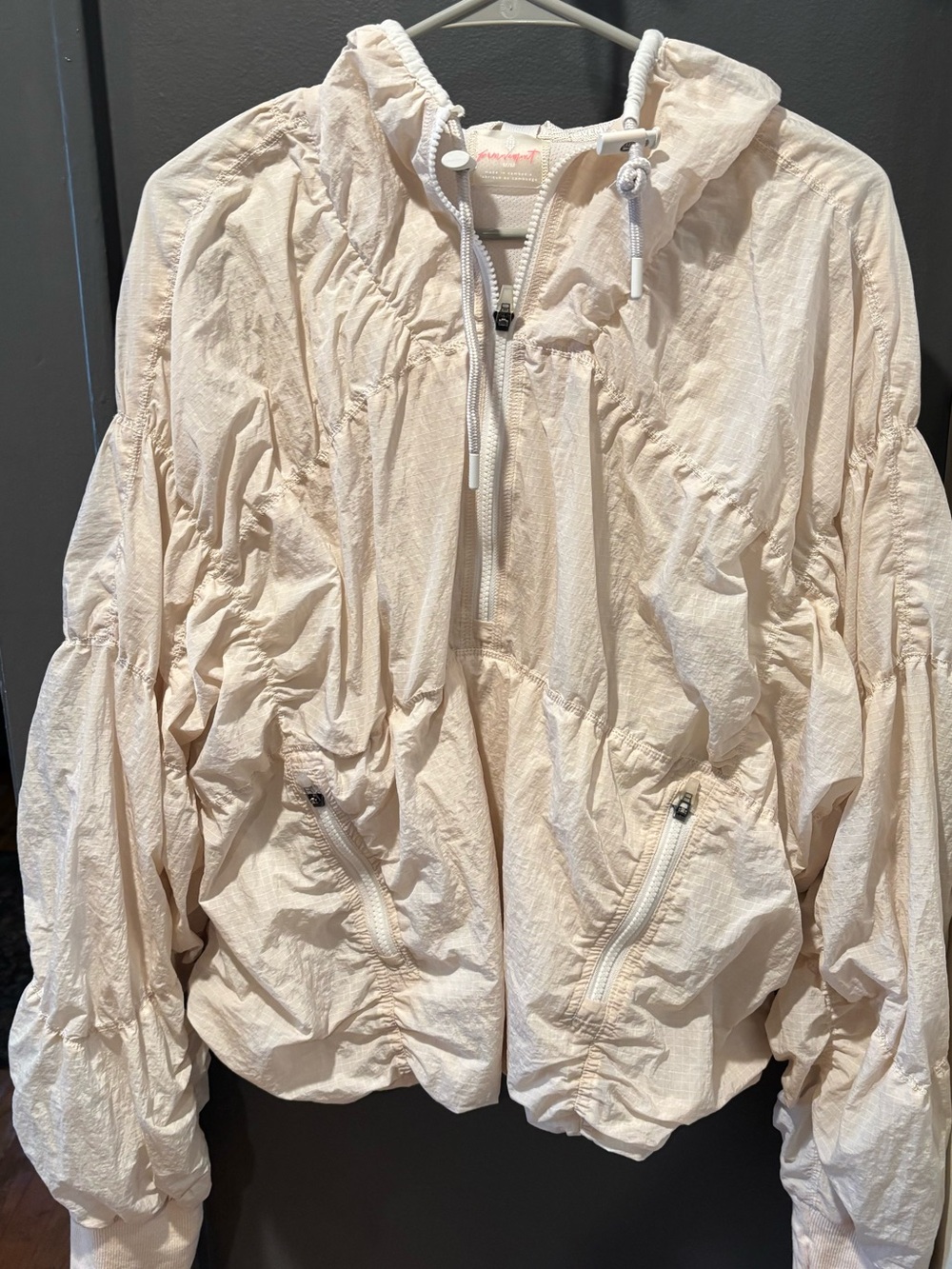 Free people happy camper pullover jacket